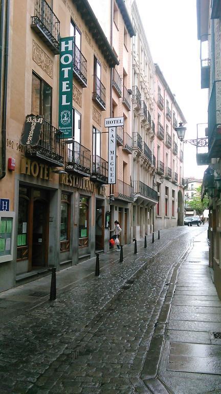 Hotel San Miguel Segovia Exterior foto